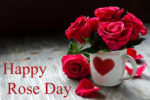 Rose day, Surprise Girlfriend,