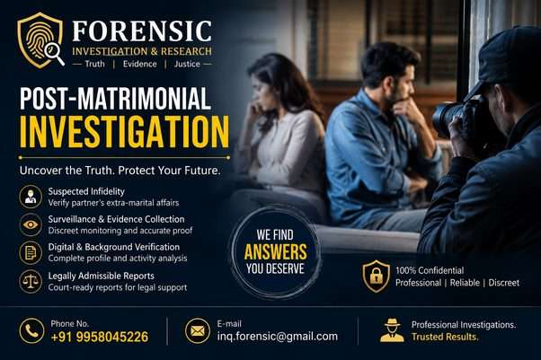Post Matrimonial Investigation Services